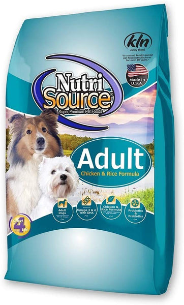 Tuffy'S Pet Food 131101 Nutrisource Chicken/Rice Dry Food For Dogs, 15-Pound