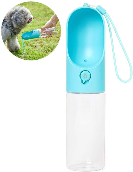 PETKIT Dog Water Bottle Portable Dog Water Dispenser with Drinking Bowl, Leakproof and Lightweight Pet Water Bottle for Walking, Hiking, Travel, BPA Free