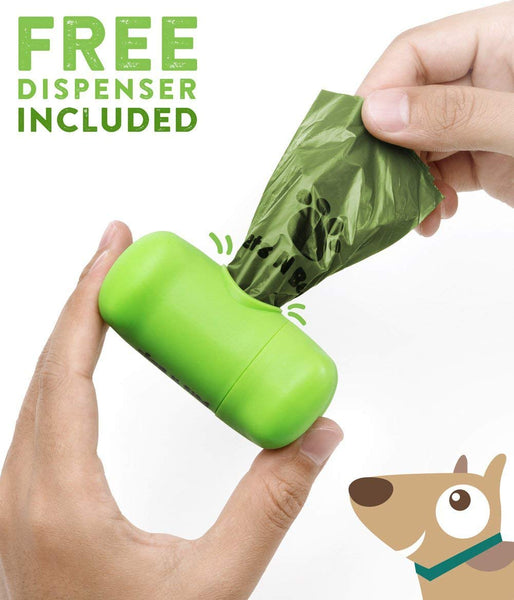 Pets N Bags Poop Bags, Environment Friendly Dog Waste Bags, Refill Rolls