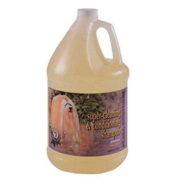 #1 All Systems Super Cleaning and Conditioning Pet Shampoo, 1-Gallon