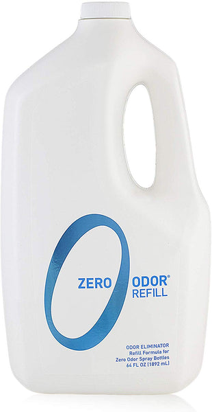 Zero Odor General Household Odor Eliminator Refill Pack, 64-Ounce, 2-Pack