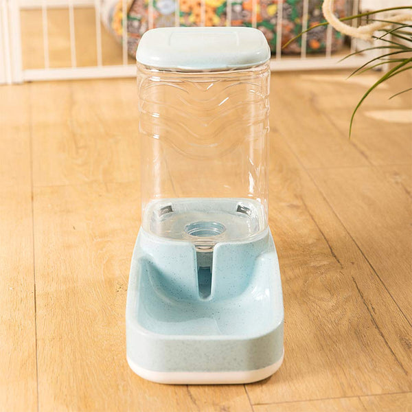 Old Tjikko Water Feeder for Dogs,1 Gallon Feeding Waterer Supplies,Automatic Dog Water Feeder Dispenser