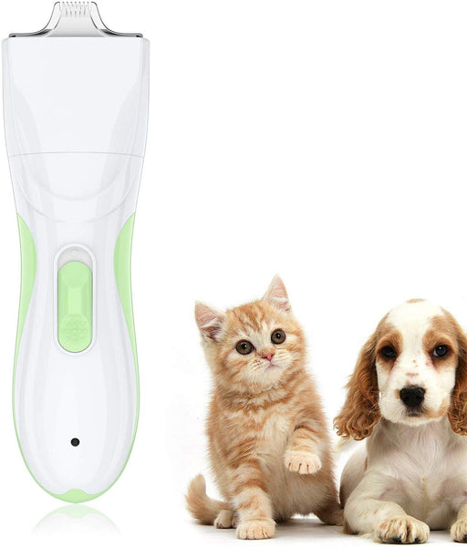 TURN RAISE Pet Grooming Clipper, Rechargeable Cordless Cat and Dog Clippers, Low Noise Electric Pet Trimmer, Pet Clipper for Trimming The Hair Around Face, Eyes, Ears, Paw, Rump