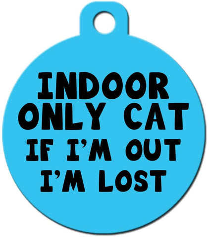 Big Jerk Custom Products Ltd. Cat Pet ID Tag - Customize Colors and Personalize Back of Tag with 4 Lines of Text