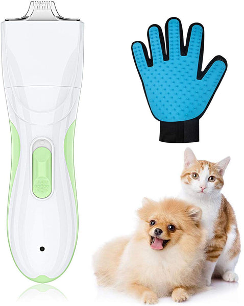 TURN RAISE Pet Grooming Clipper, Rechargeable Cordless Cat and Dog Clippers, Low Noise Electric Pet Trimmer, Pet Clipper for Trimming The Hair Around Face, Eyes, Ears, Paw, Rump