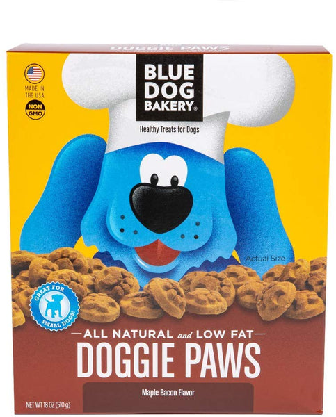 Blue Dog Bakery Natural Dog Treats, Maple Bacon Paws