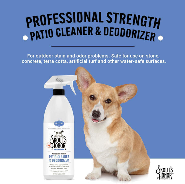 SKOUT'S HONOR Patio Cleaner & Deodorizer for Dogs