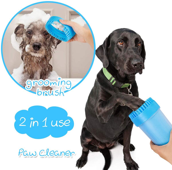 FULNEW Portable Dog Paw Cleaner Upgrade Dog Paw Washer Cup Paw Cleaner for Cats and Small\/Medium\/Large Dogs