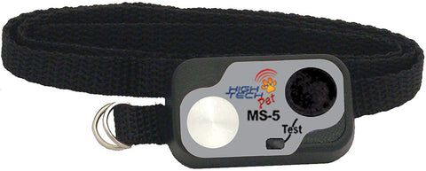 High Tech Pet Micro Sonic 5 Water-Resistant Collar with Digital Transmitter MS-5