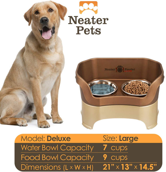 Neater Pet Brands - Neater Feeder Deluxe Dog and Cat Variations and Colors