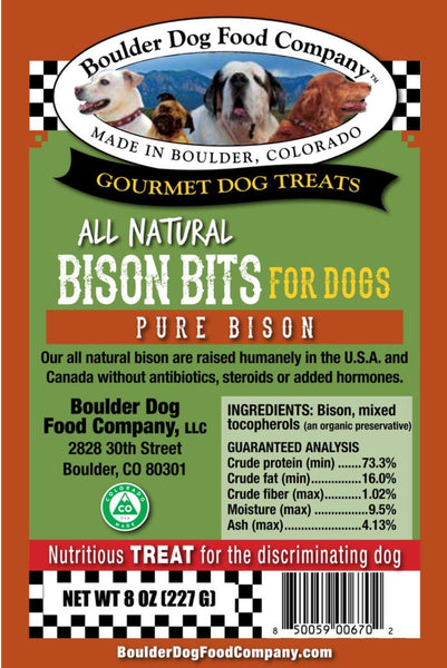 Boulder Dog Food Company All Natural Bits Dog Treats - Dog Treats Made in USA Only