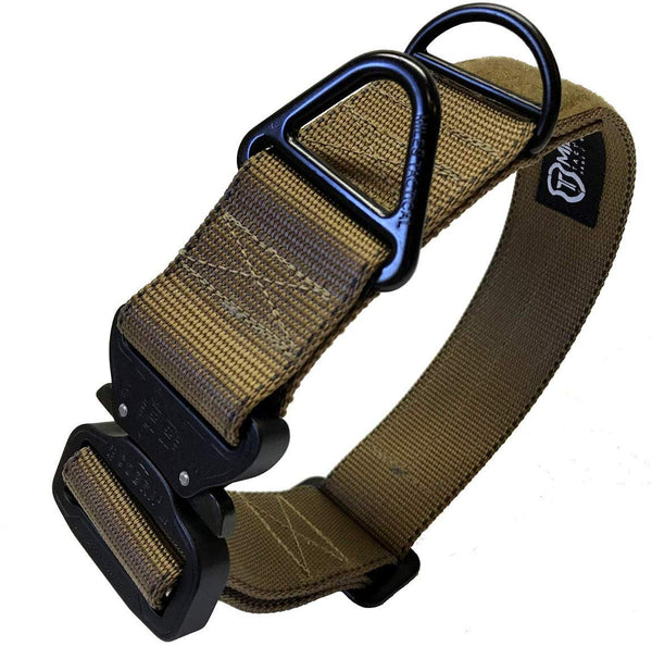 Miles Tactical Cobra Dog Collar for Large Dogs Heavy Duty