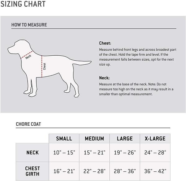 Carhartt Chore Coat, Dog Vest, Water Repellent Cotton Duck Canvas