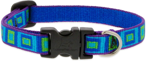 Lupine 1\/2 inch Sea Glass Adjustable Dog Collar