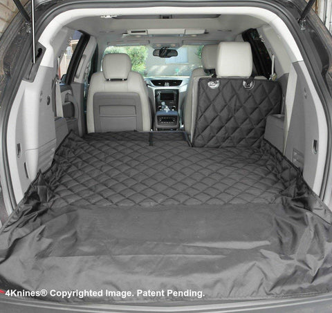 4Knines SUV Cargo Liner for Fold Down Seats - 60\/40 Split and Armrest Pass-Through Compatible - USA Based Company