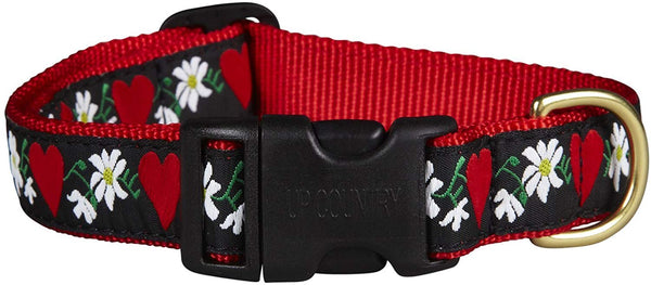 Animal World Heart & Flowers Dog Collar