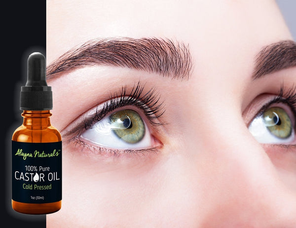 Aceite De Ricino Para Hacer Crecer Las Pestañas Y Cejas - 100% Puro Y Organico Para Crecimiento De Las Pestañas Y Cejas