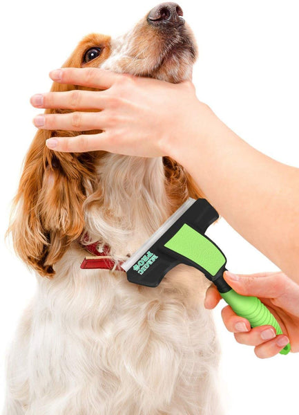 Professional Magic Pro Deshedding Tool; Reduces Shedding by up to 95%; Prevents Flakiness on Pet's Skin, Lessens Dandruff; a Trusted, Durable, Long Lasting Pet Shedding Brush for Cats and Dogs