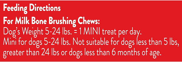 Milk-Bone Brushing Chews Daily Dental Dog Treats