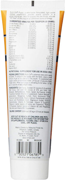 TOMLYN Nutri-Cal High Calorie-Nutritional Gel for Dogs & Puppies, 4.25oz