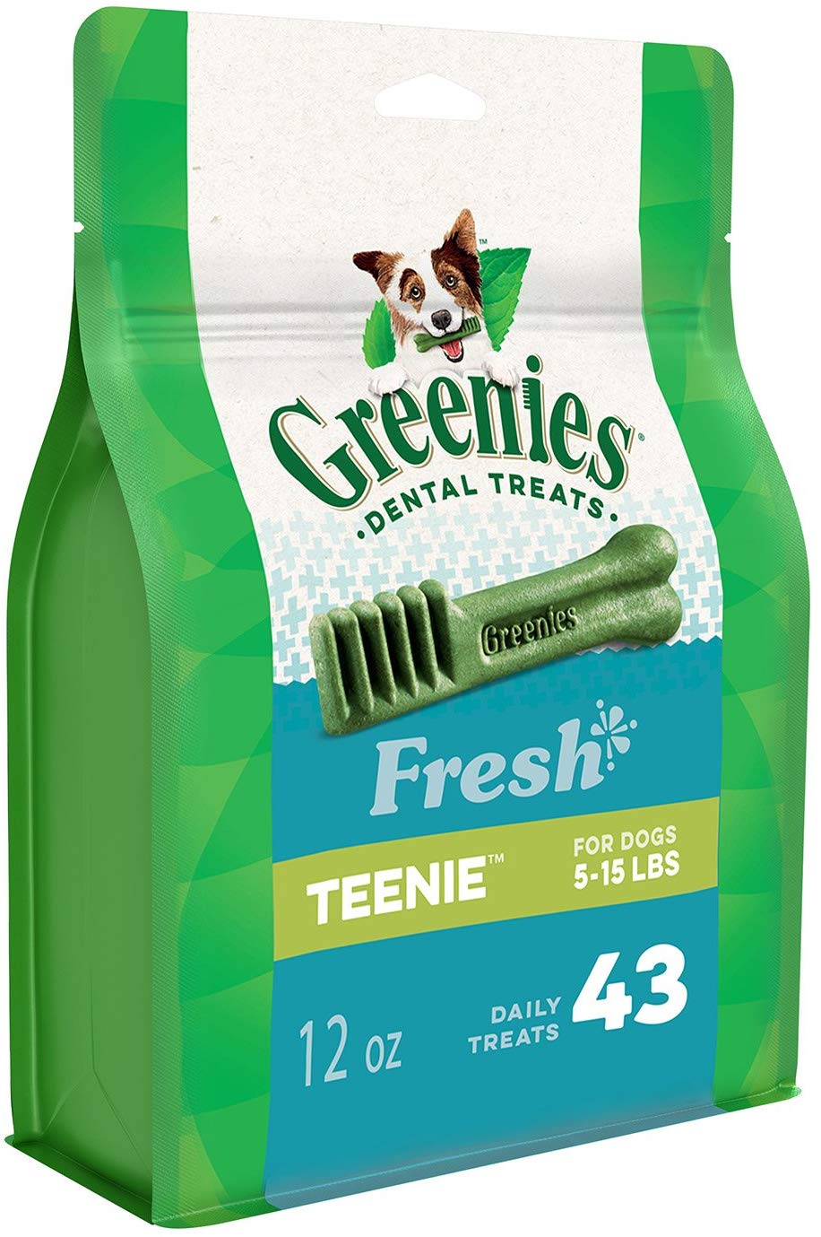 Greenies Fresh Teenie Dental Dog Treats