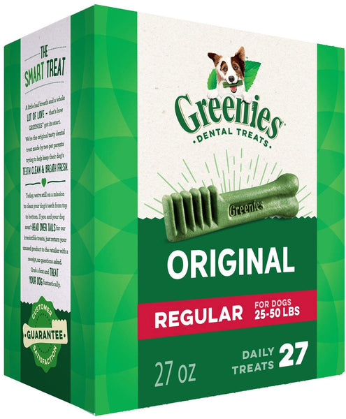 Greenies Original Regular Dental Dog Treats