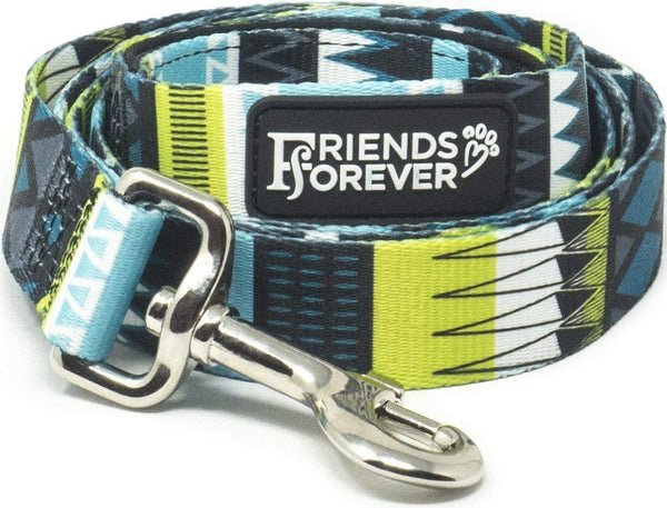 Friends Forever Durable Nylon Dog Leashes for Small Dogs to Large Dogs, Pattern Cat Leashes for Walking - Puppy Leash 5 Feet Long for Dogs & Cats