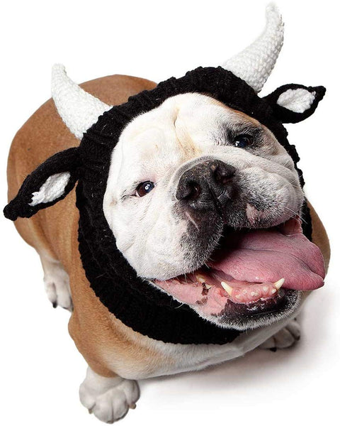 Zoo Snoods Bull Dog Costume - Neck and Ear Warmer Snood for Pets