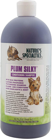 Nature's Specialties Plum Silky Pet Shampoo for Dogs and Cats