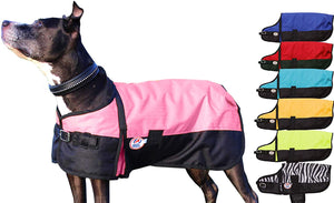 Derby Originals Medium Weight 150g Polyfil 600D Waterproof Ripstop Dog Coat 1 Year Limited Manufacturers Warranty