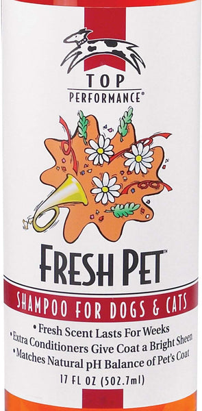 Top Performance Fresh Pet Shampoo, 17-Ounce