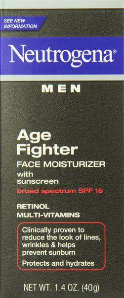 Crema Hidratante Facial Para Hombres - Con Proteccion Solar - Antiedad Reduce Lineas Finas, Arrugas y Previene Quemadura Del Sol