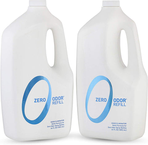 Zero Odor General Household Odor Eliminator Refill Pack, 64-Ounce, 2-Pack