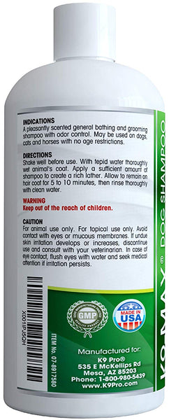 Oatmeal Dog Shampoo and Conditioner - For Dogs With Allergies And Dry Itchy Sensitive Skin. Best Hypoallergenic Medicated Tear Free Anti Itch For Puppy - With Aloe Cucumber Essence and Melon Extract