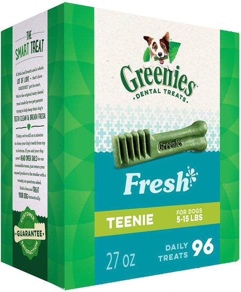 Greenies Fresh Teenie Dental Dog Treats