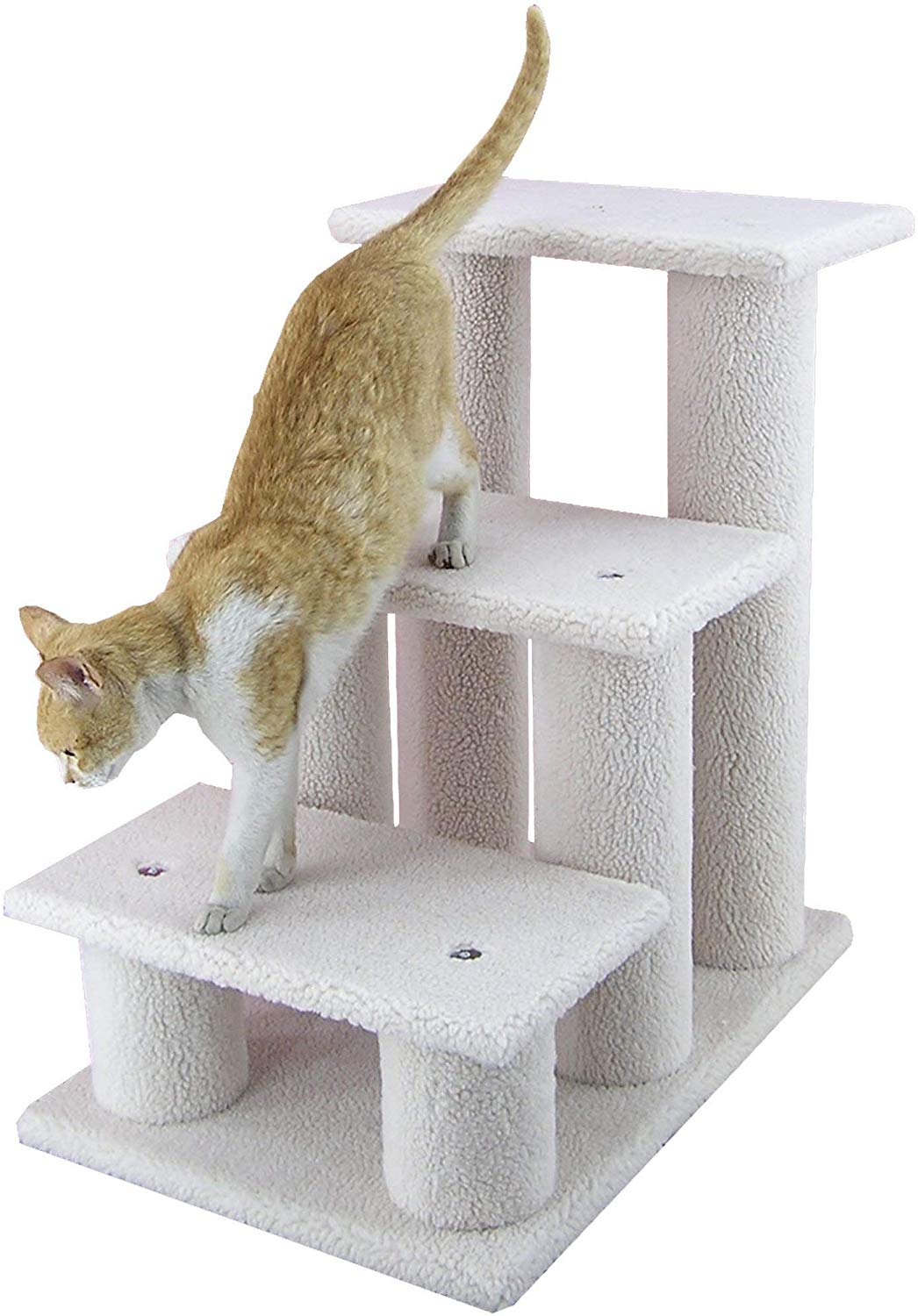 Aeromark International Armarkat Pet Steps Stairs Ramp for Cats and Dogs