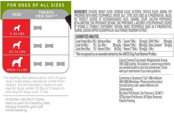 Milk-Bone Daily Vitamin Chewy Dog Treats for Dogs