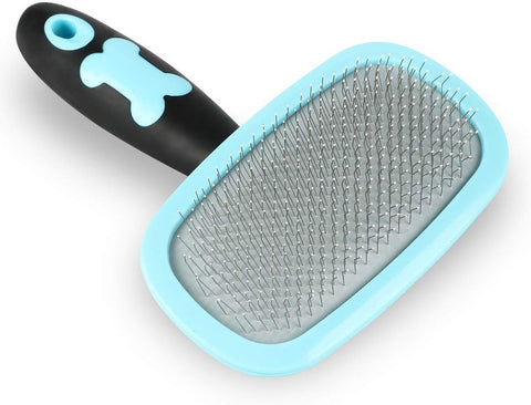 Glendan Dog Brush & Cat Brush- Slicker Pet Grooming Brush- Shedding Grooming Tools