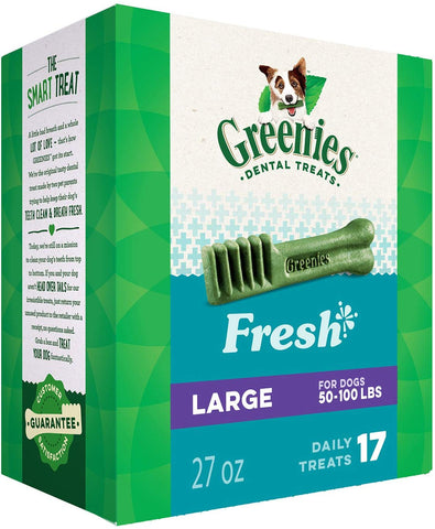 Greenies Fresh Large Dental Dog Treats