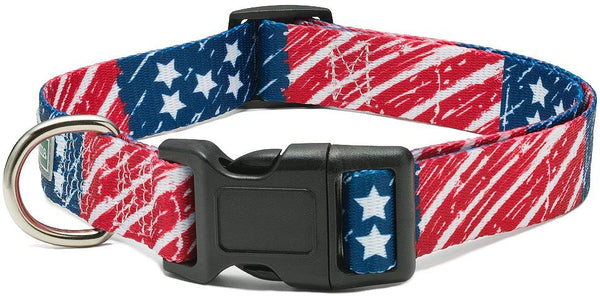 American Flag Dog Collar in 5 Different Sizes