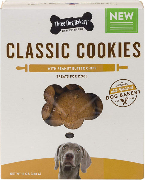 Three Dog Bakery Classic Wafers Baked Dog Treats