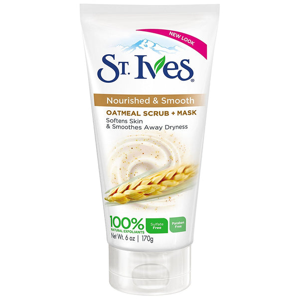 Crema De Avena Para La Cara - Crema Exfoliante Suaviza La Piel Y Elimina La Sequedad