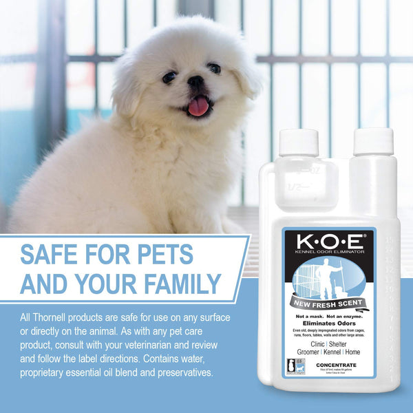 Thornell KOEFS-P K.O.E Kennel Odor Eliminator Fresh Scent Concentrate