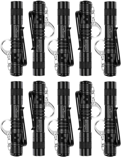 16 Packs Keychain Flashlight Mini LED Light Ultra Bright Key Ring Light Torch