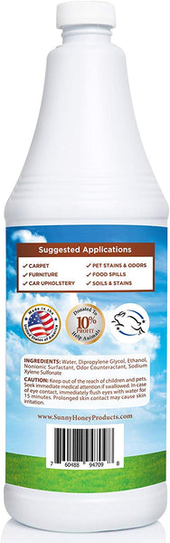 Carpet Miracle - Concentrated Machine Shampoo, Deep Stain and Odor Remover Solution, Deodorizing Formula (32FL OZ)