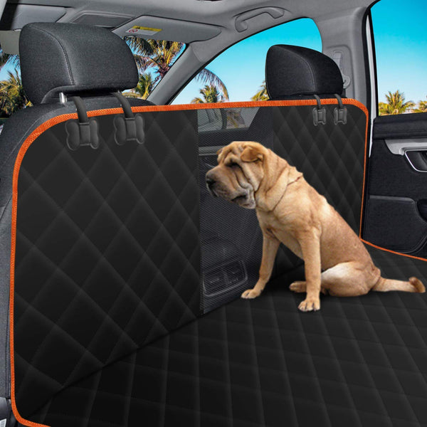 Purrpy Waterproof Pet Dog Car Seat Covers SUV Truck, Universal Fit Pet Protectors for Cars, Trucks, SUV, Underside Grip