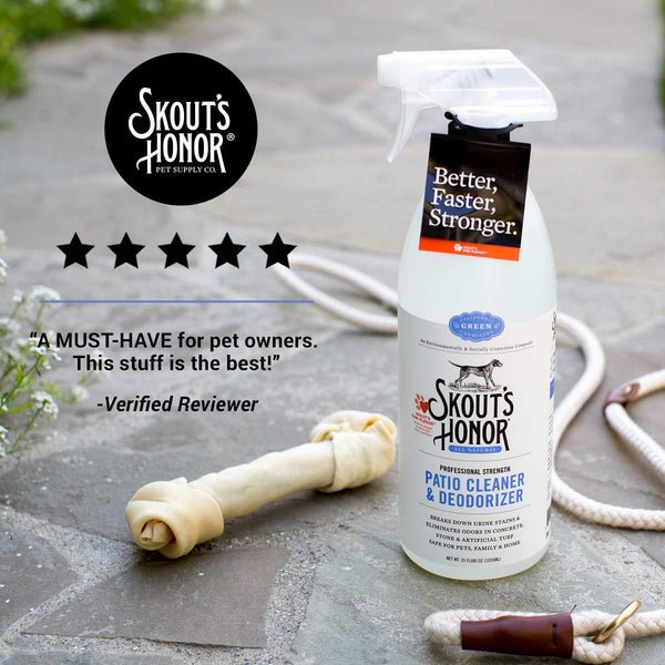 SKOUT'S HONOR Patio Cleaner & Deodorizer for Dogs