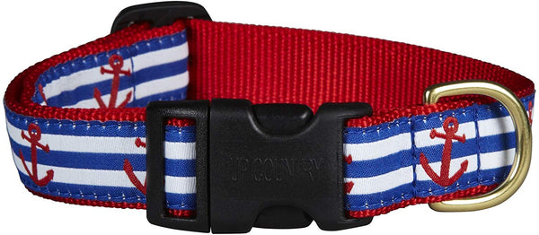 Up Country C\/L & Anchors Aweigh Dog Collar Width 1 "