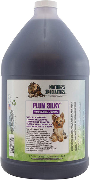 Nature's Specialties Plum Silky Pet Shampoo for Dogs and Cats