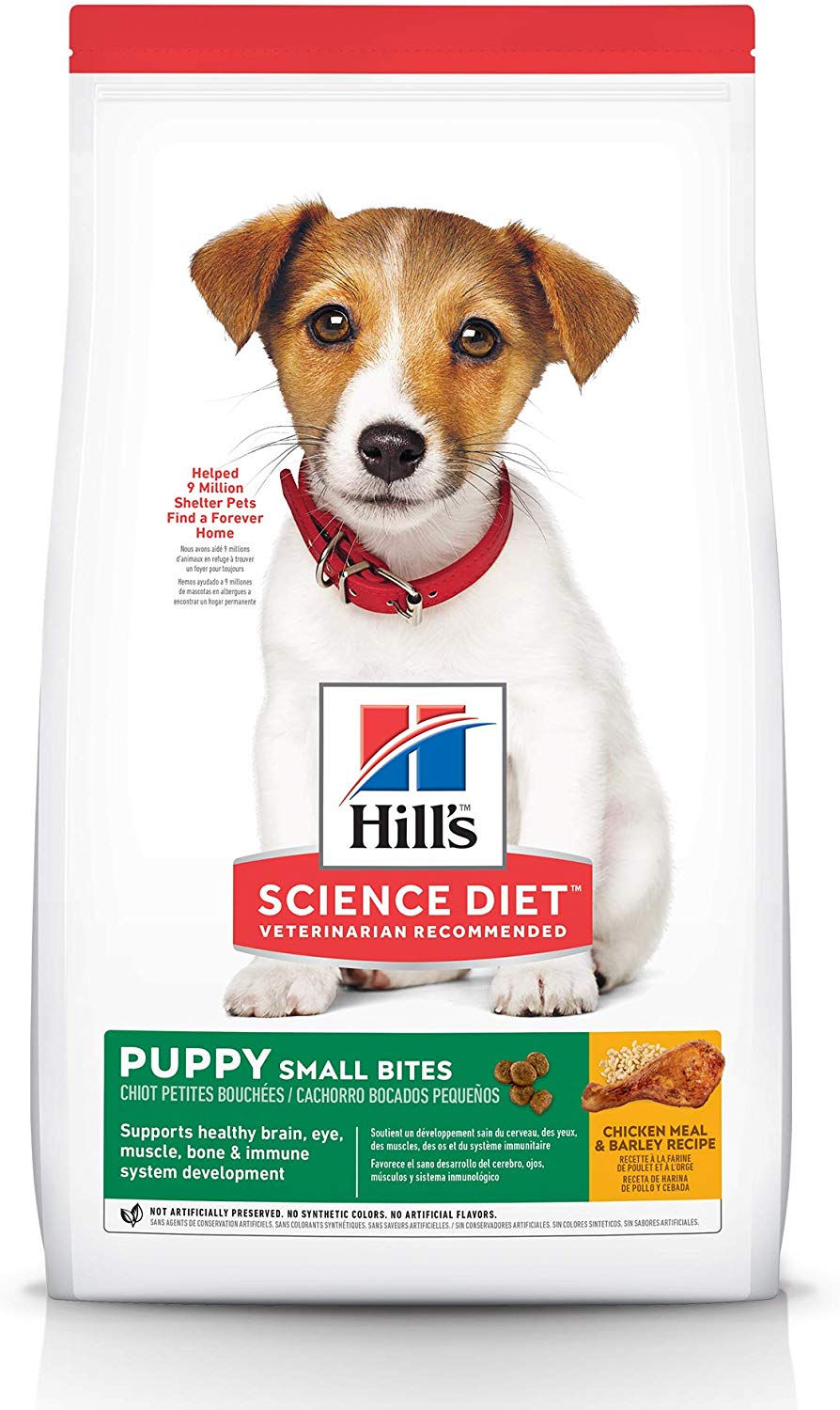 Hill's Science Diet Dry Dog Food, Puppy, Small Bites, Chicken Meal & Barley Recipe